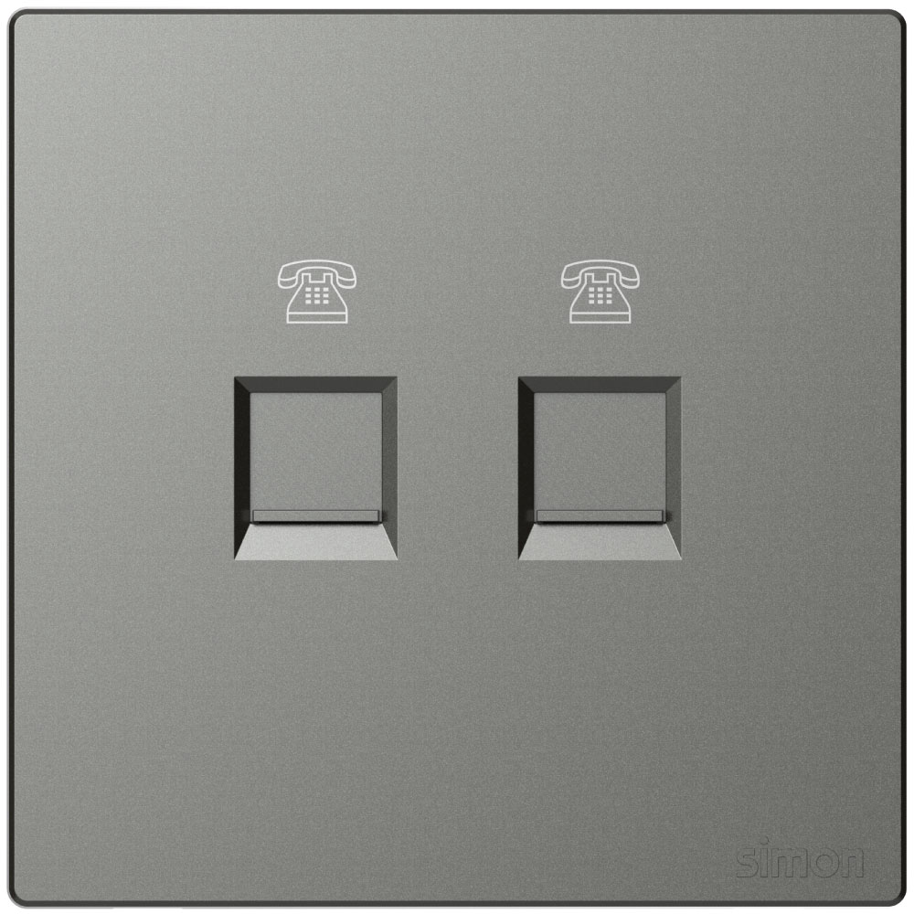 Simon 2G Telephone Outlet M3 Color-61