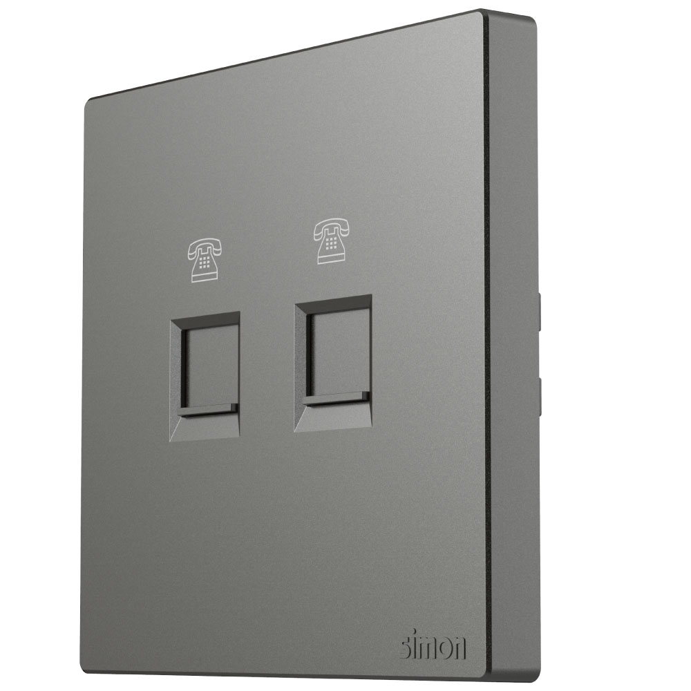 Simon 2G Telephone Outlet M3 Color-61