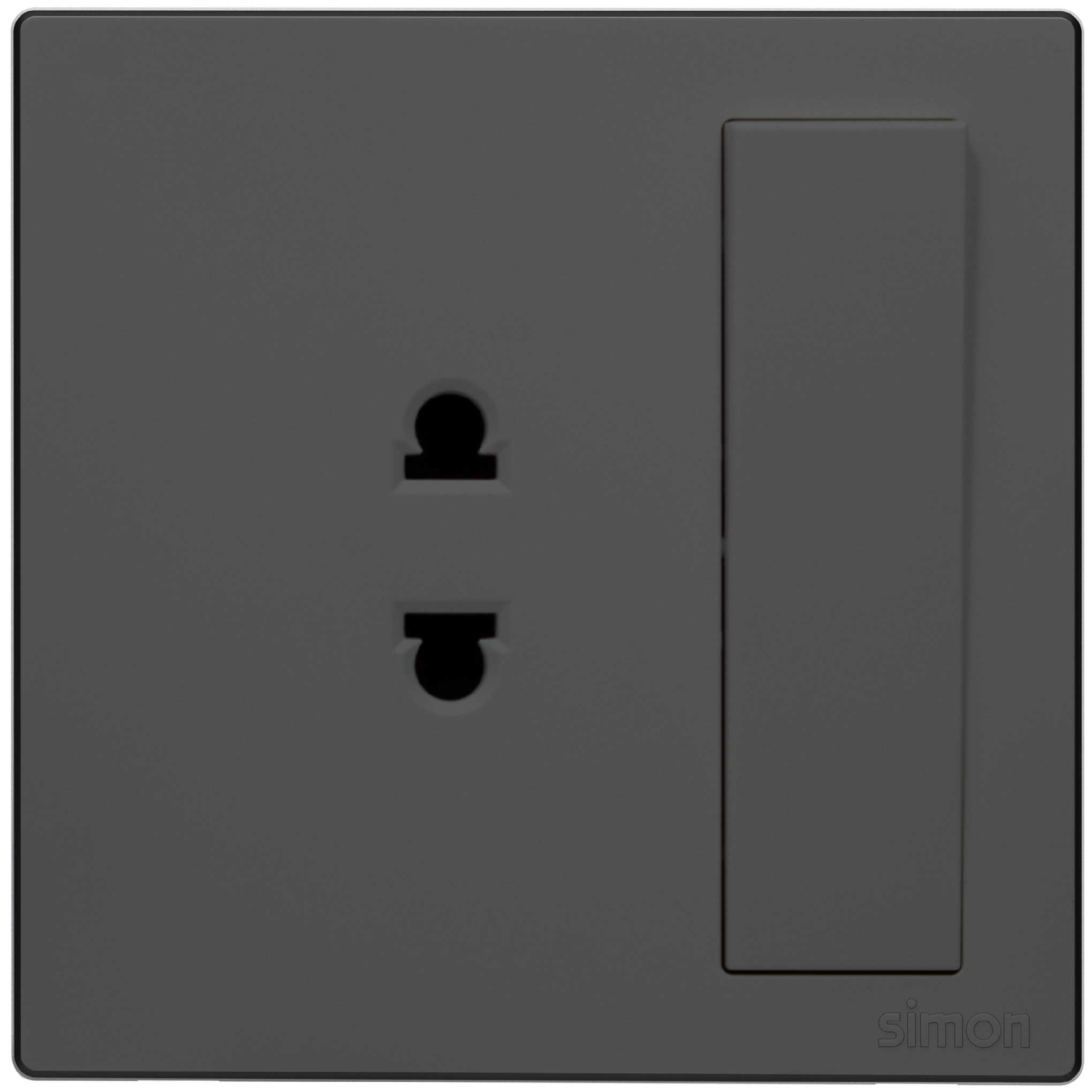 2pin Universal Socket with Switch M3-Color-26