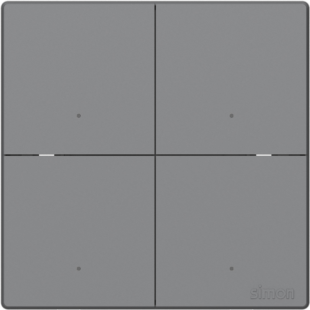 4 Gang Multifunction Smart Switch (2 scene+2 switch)
