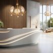 Creative Sea Shell Shaped Glass Chandelier-6011-3