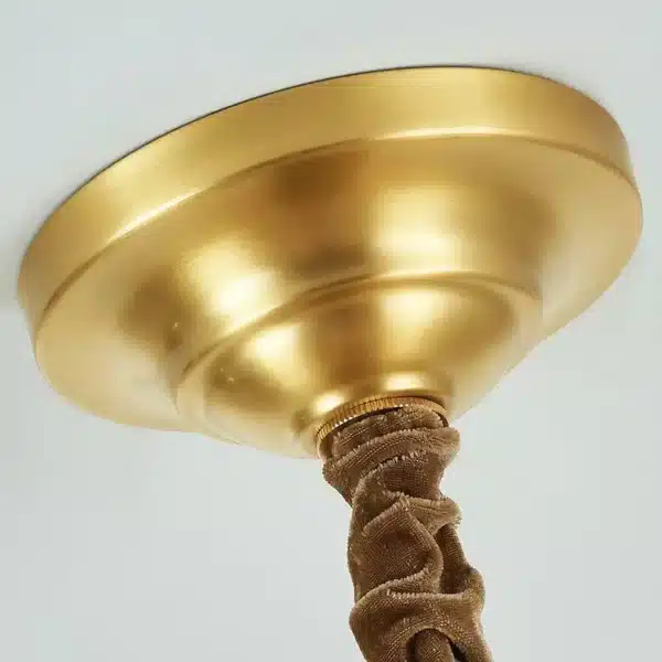 Creative Sea Shell Shaped Glass Chandelier top cup fixing