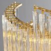 Modern Luxury Spiral Crystal Chandelier