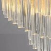 Modern Luxury Spiral Crystal Chandelier