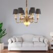 Traditional Midnight Glow Chandelier-3945-6