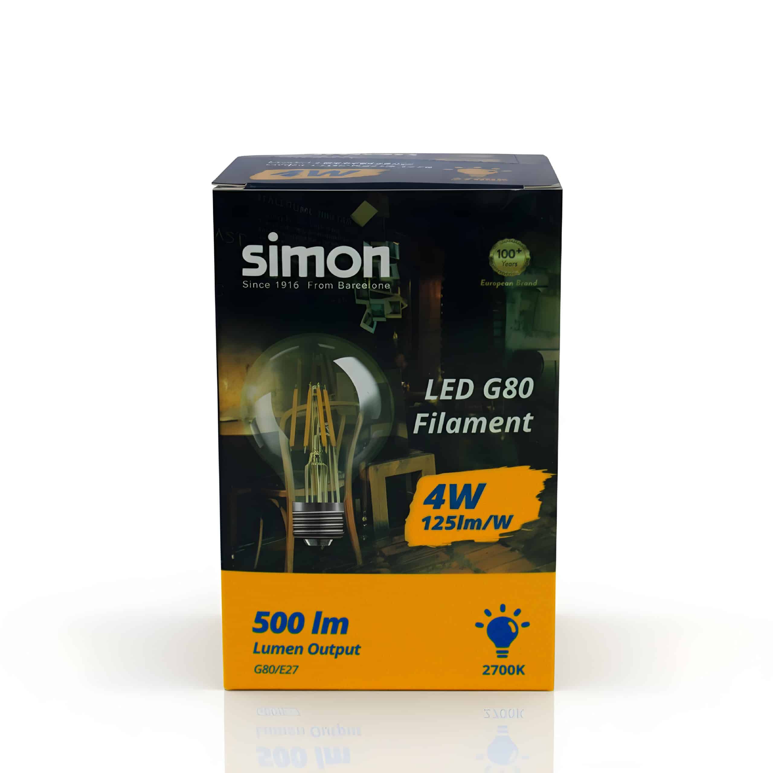 LED G58 Filament Bulbs