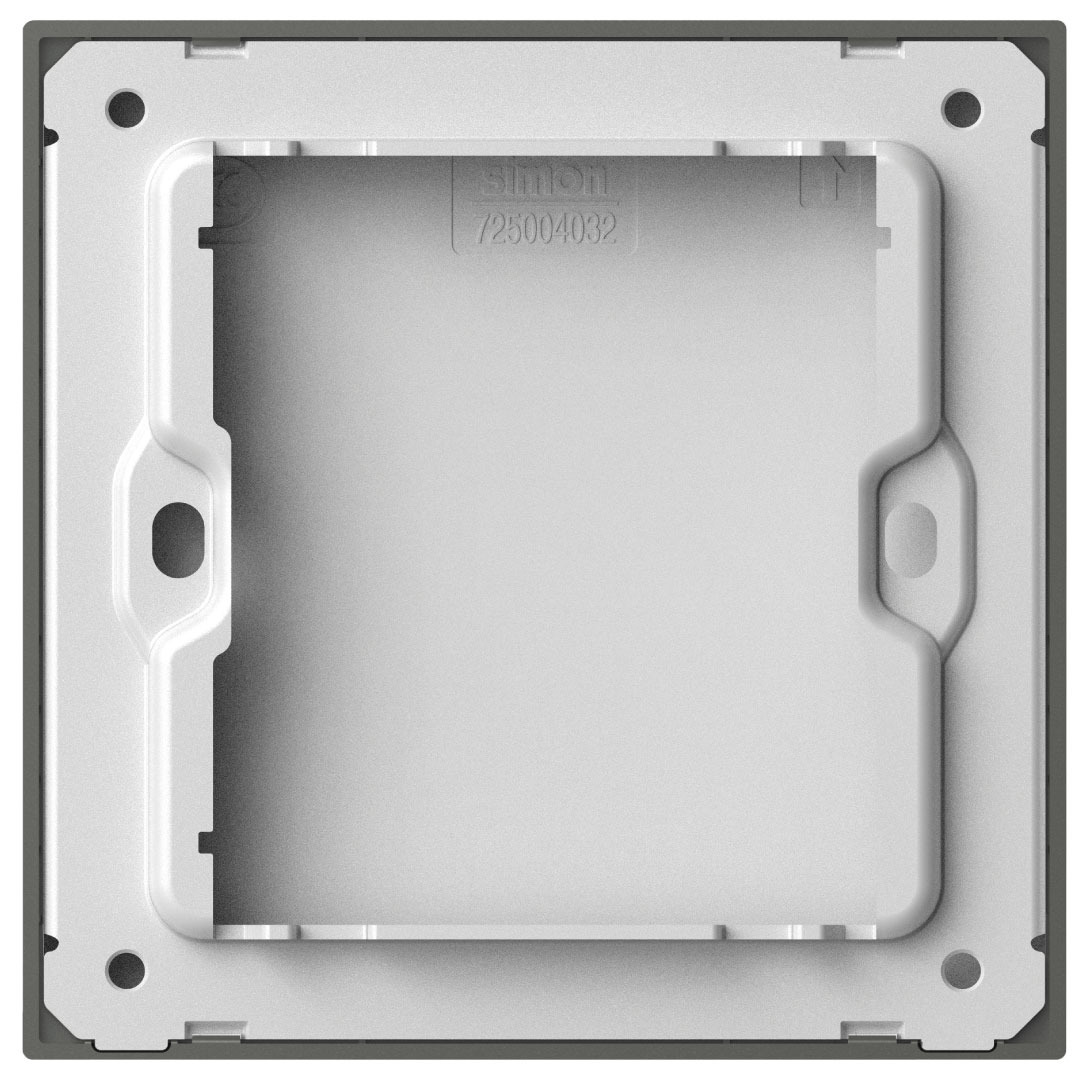 Simon 1G Blank Plate M7-Grey