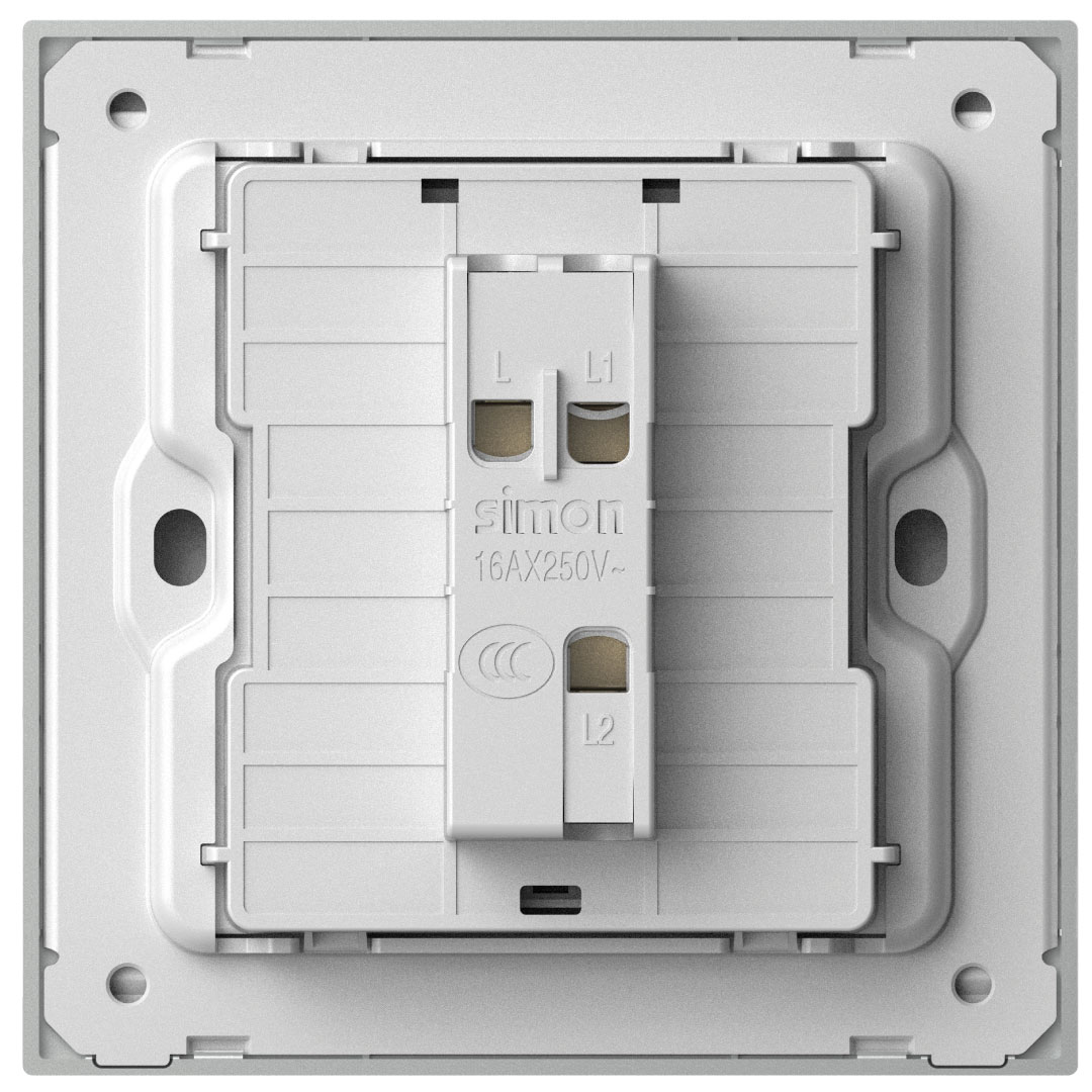Simon 1G 2-Way Switch M7 Pc-White