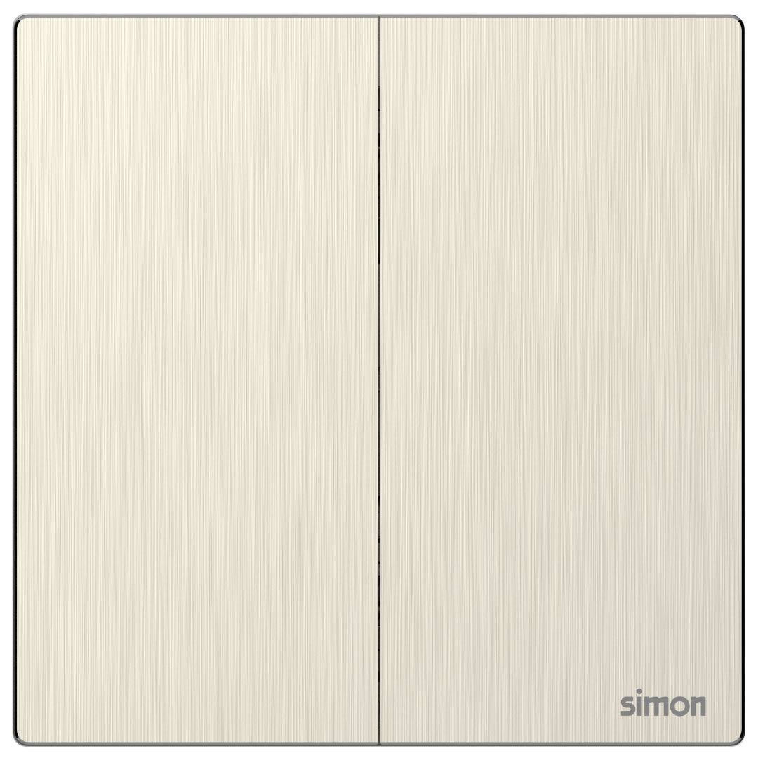 Simon 2G 2-Way Switch M7 Pc- Satin Gold