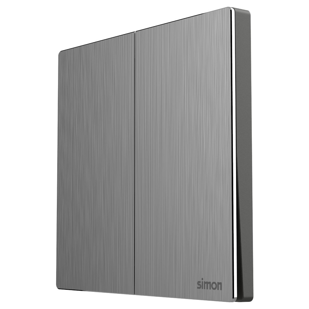 Simon 2G 2-Way Switch M7 Pc- Brushed Grey