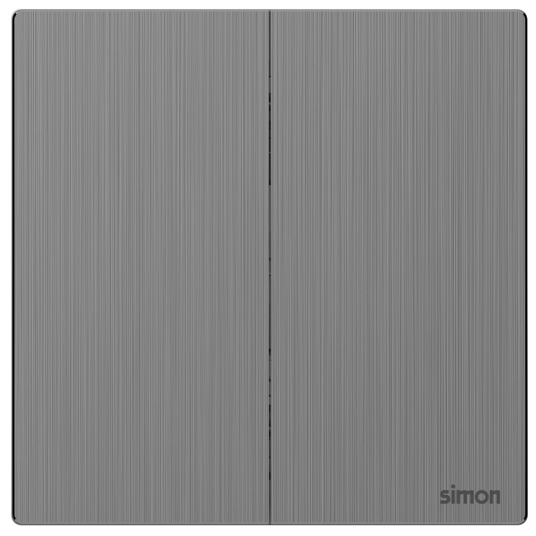 Simon 2G 2-Way Switch M7 Pc- Brushed Grey