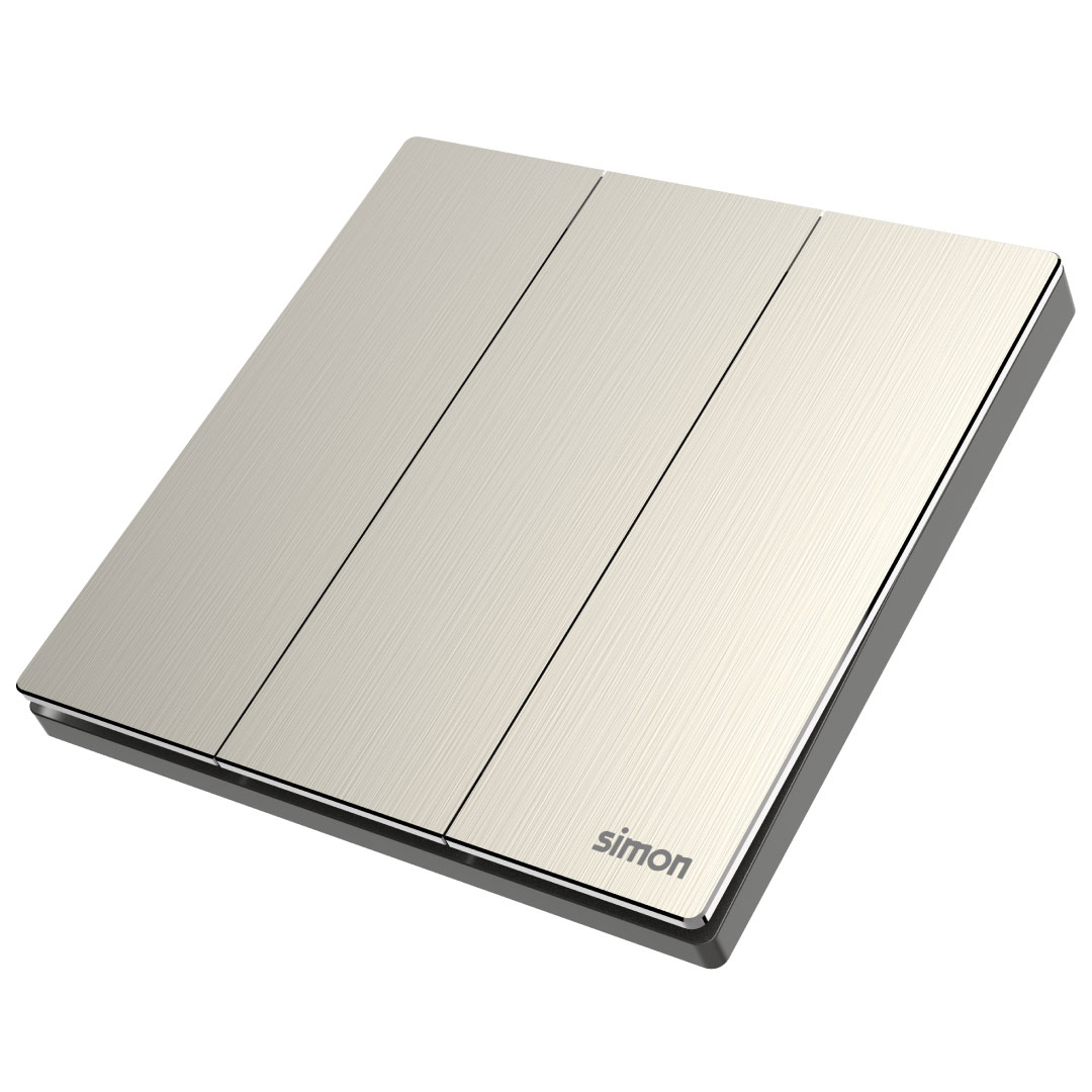 Simon 3G 2-Way Switch M7 Pc- Satin Gold