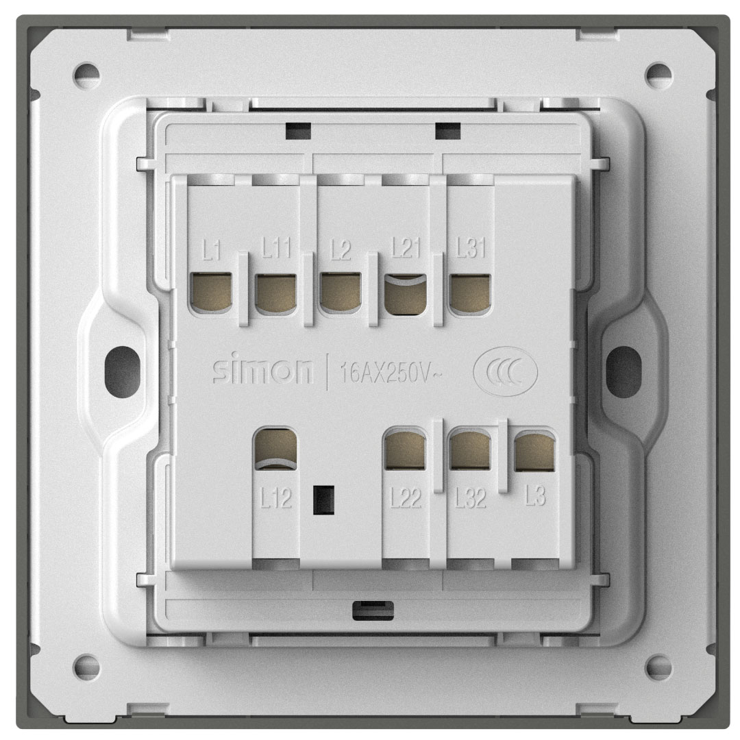 Simon 3G 2-Way Switch M7 Pc- Platinum Grey