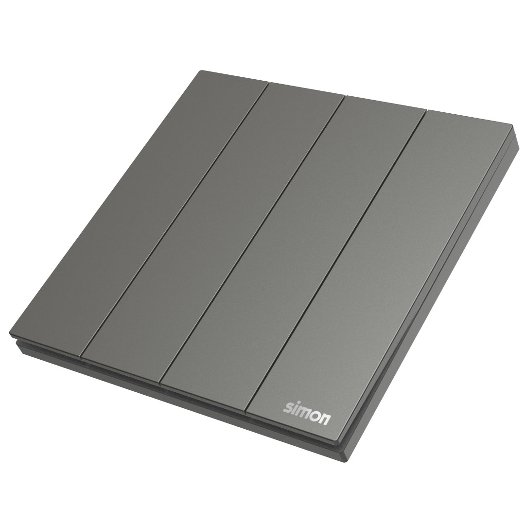 Simon 4G 1-Way Switch M7 Pc- Platinum Grey