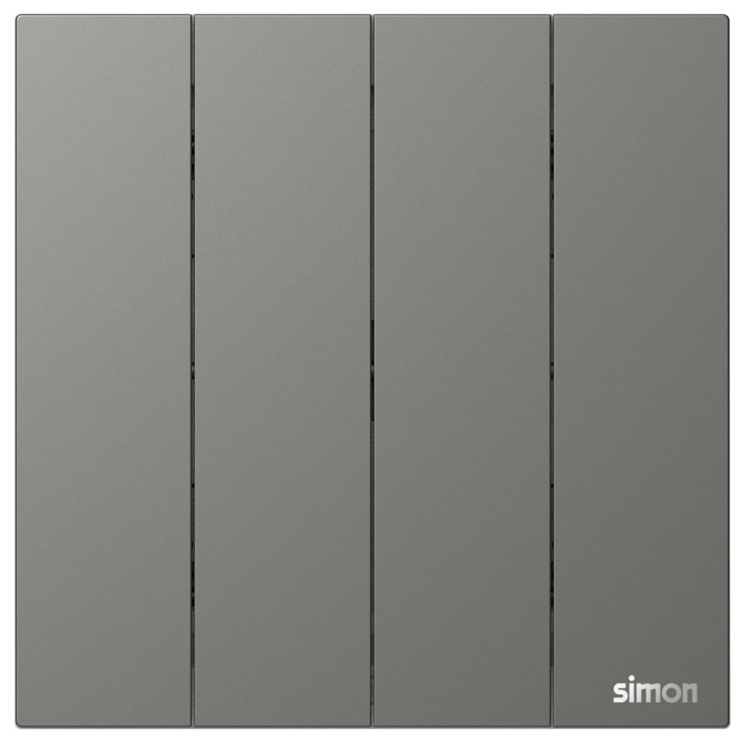 Simon 4G 1-Way Switch M7 Pc- Platinum Grey
