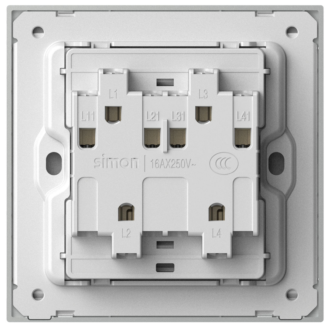 Simon 4G 1-Way Switch M7 Pc-White
