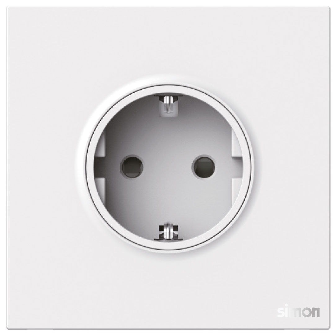 661687 Simon Schuko-Socket-M7-White