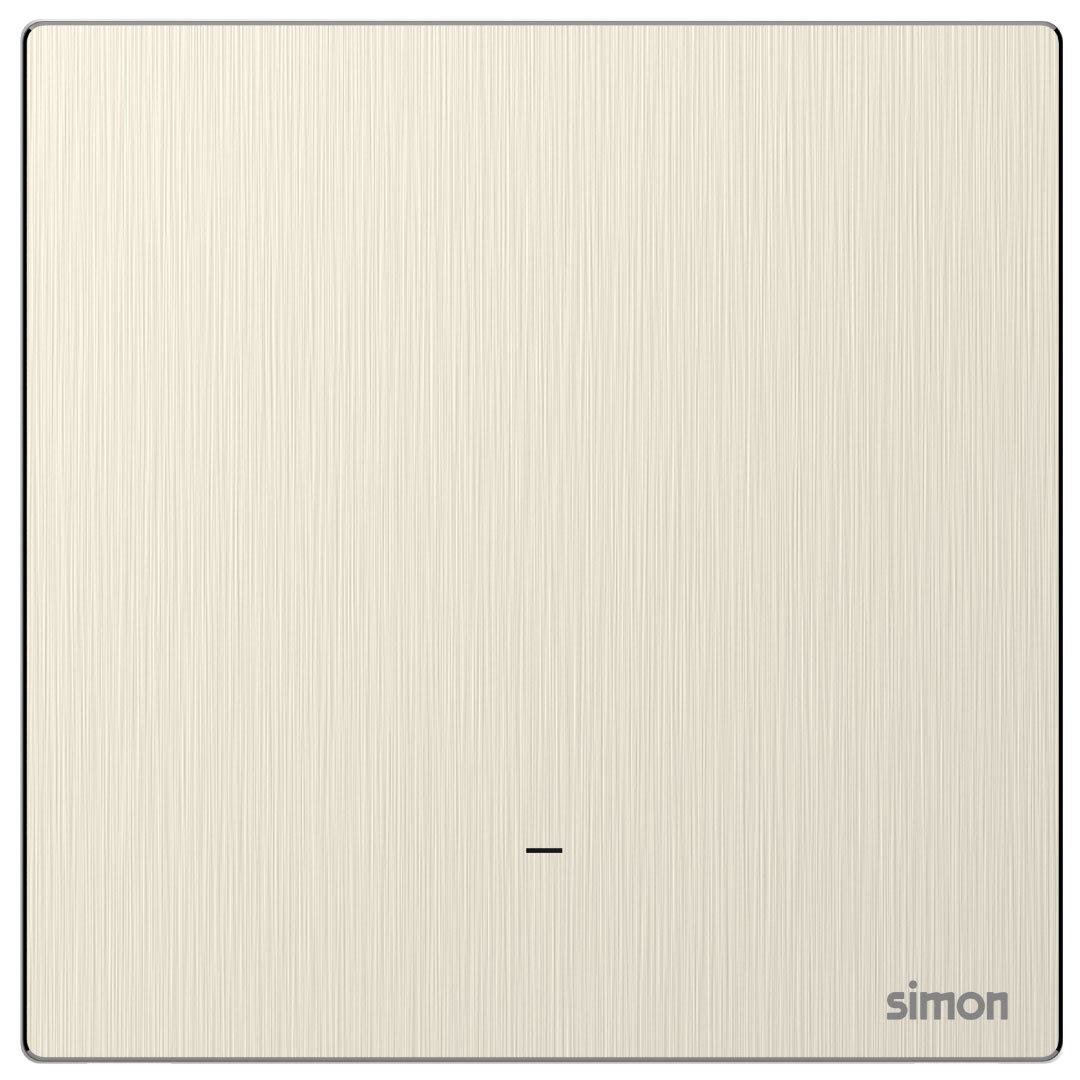 Simon 20A DP Power Switch M7- Satin Gold
