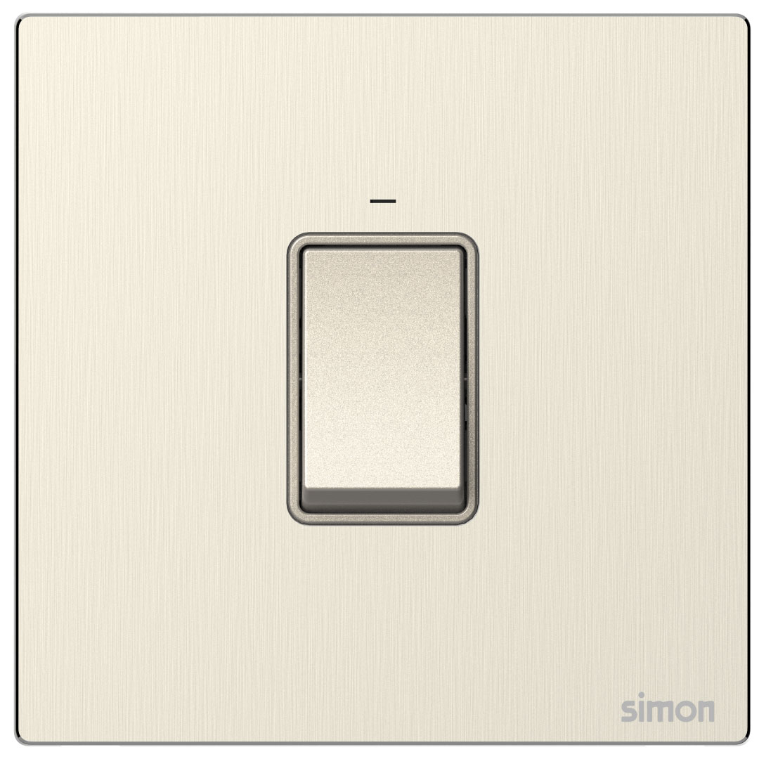Simon 45A DP Power Switch M7- Satin Gold