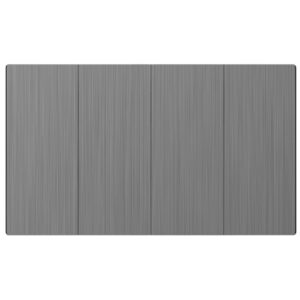 Simon 4G 1-Way Switch M7 Metal- Brushed Grey