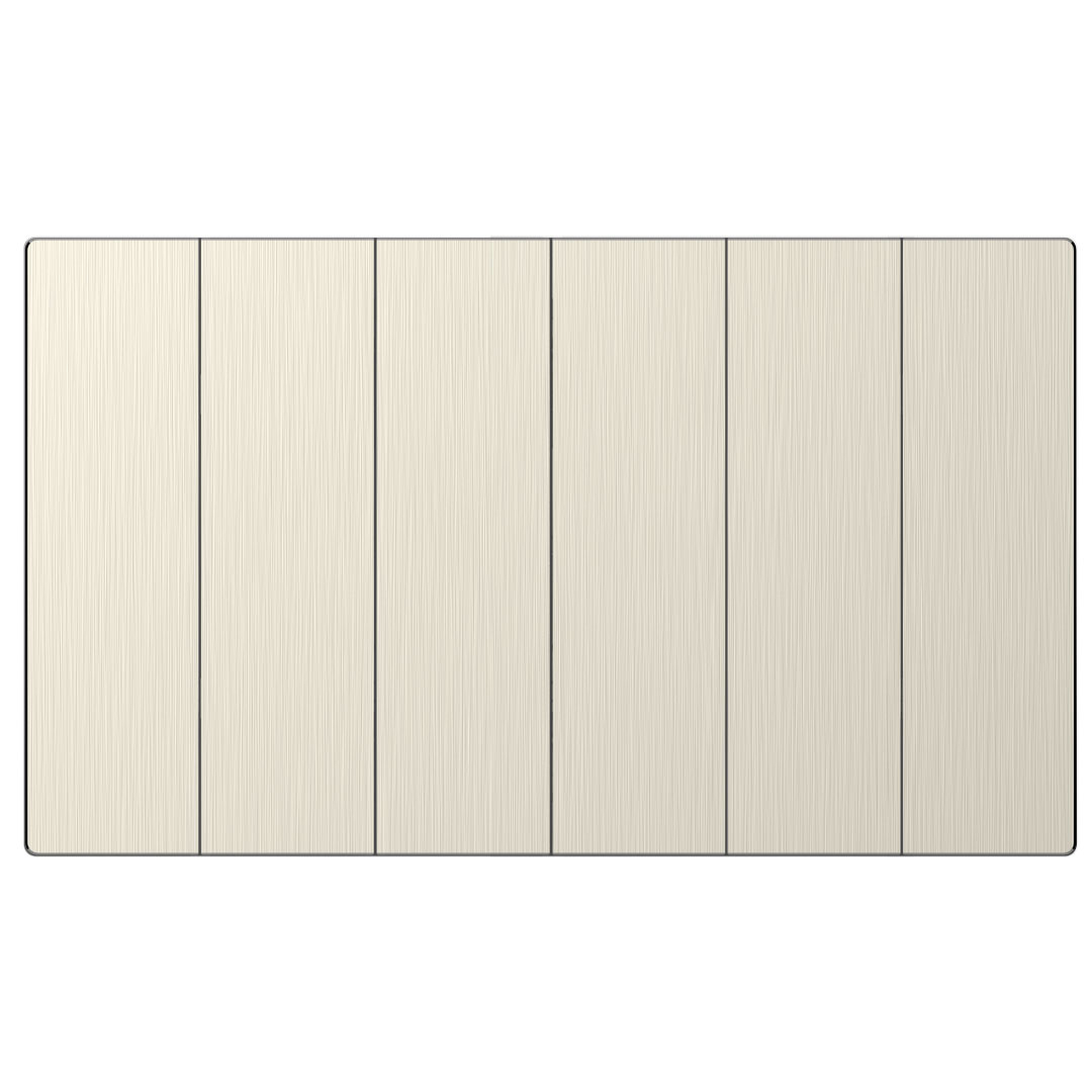 Simon 6G 1-Way Switch M7 Metal- Brushed Grey