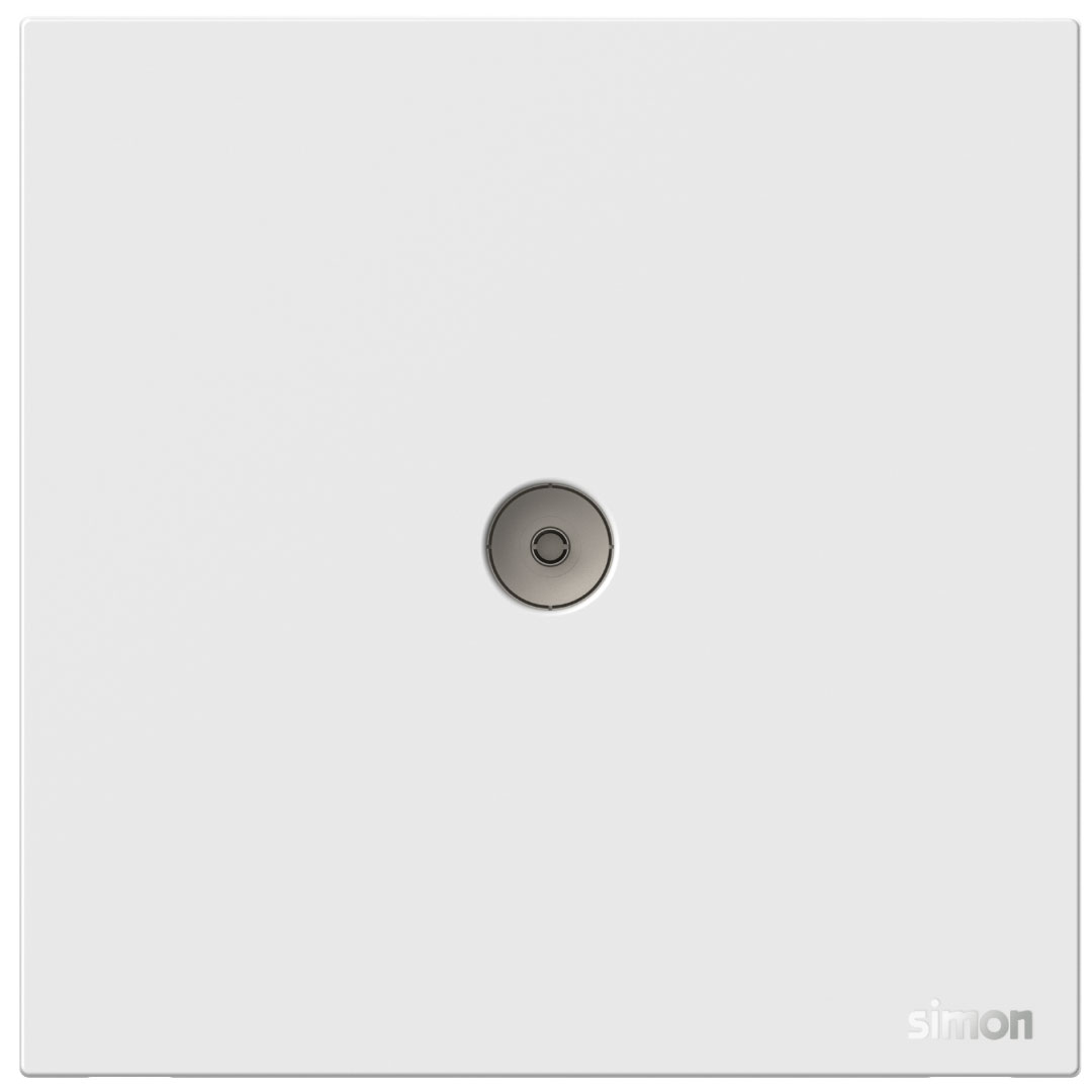 Simon 1G TV Outlet M7-White