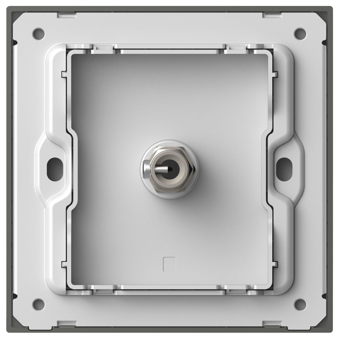 1G TV Socket M7- Brushed Grey