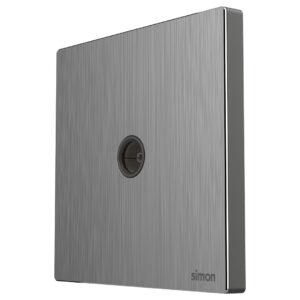 1G TV Socket M7- Brushed Grey