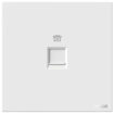 Simon 1G Telephone Outlet M7-White