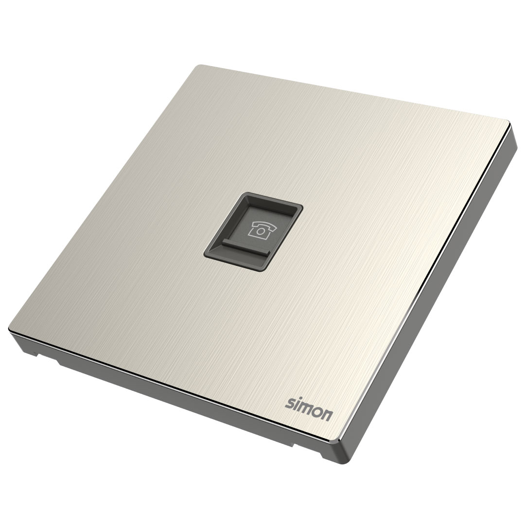 1G Telephone Modular M7-Satin Gold