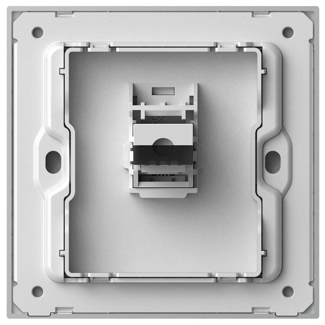 Simon 1G Telephone Outlet M7-White