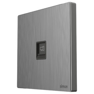 1G Data Outlet Cat6 (RJ45) M7-Brushed Grey