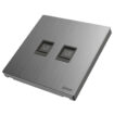 2G Data Outlet Cat6 (RJ45) M7-Brushed Grey