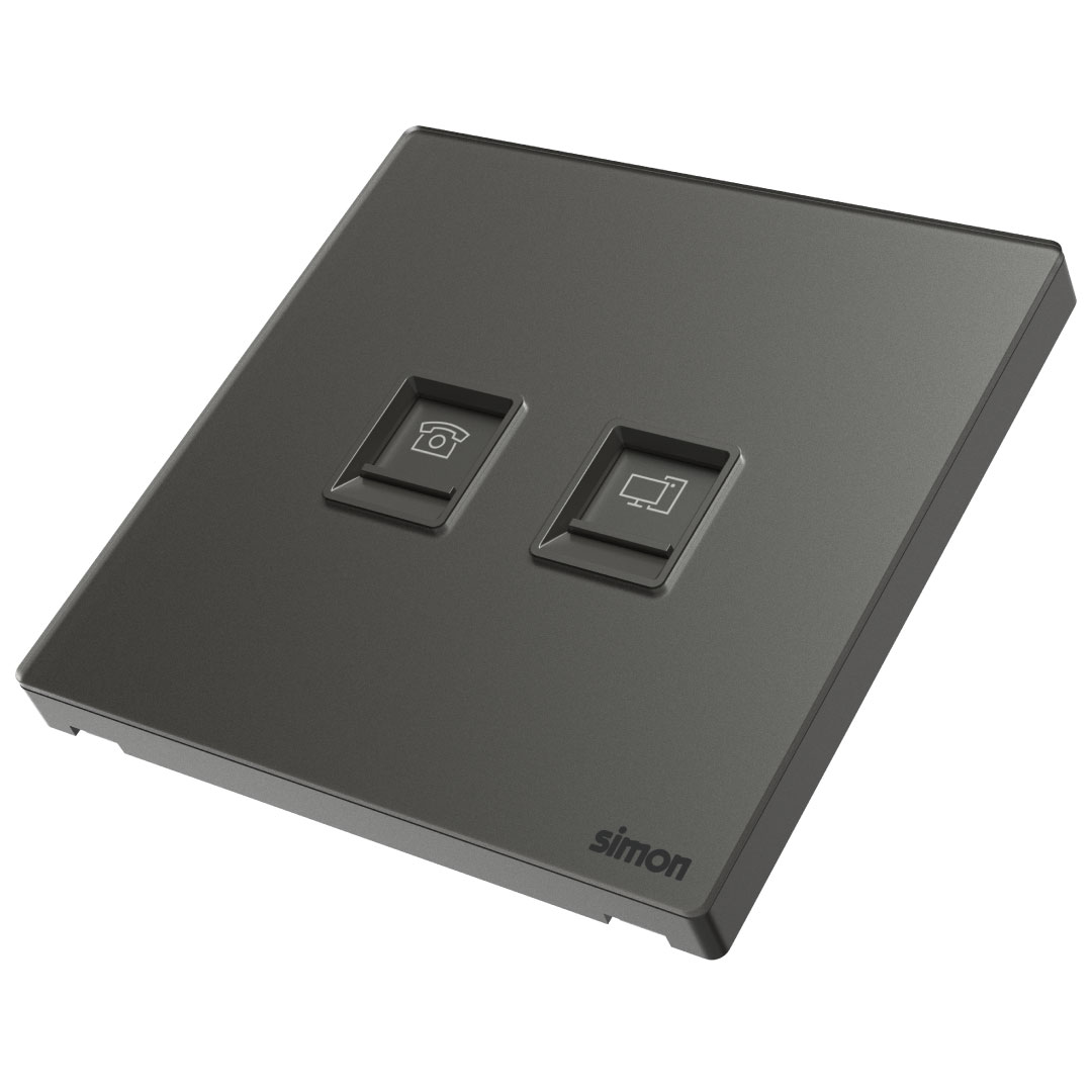 Telephone & Data Outlet Cat6 M7-Gem