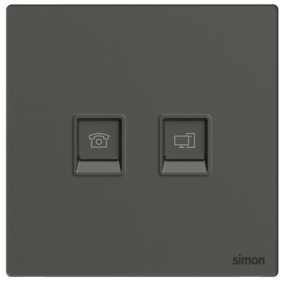 Telephone & Data Outlet Cat6 M7-Gem