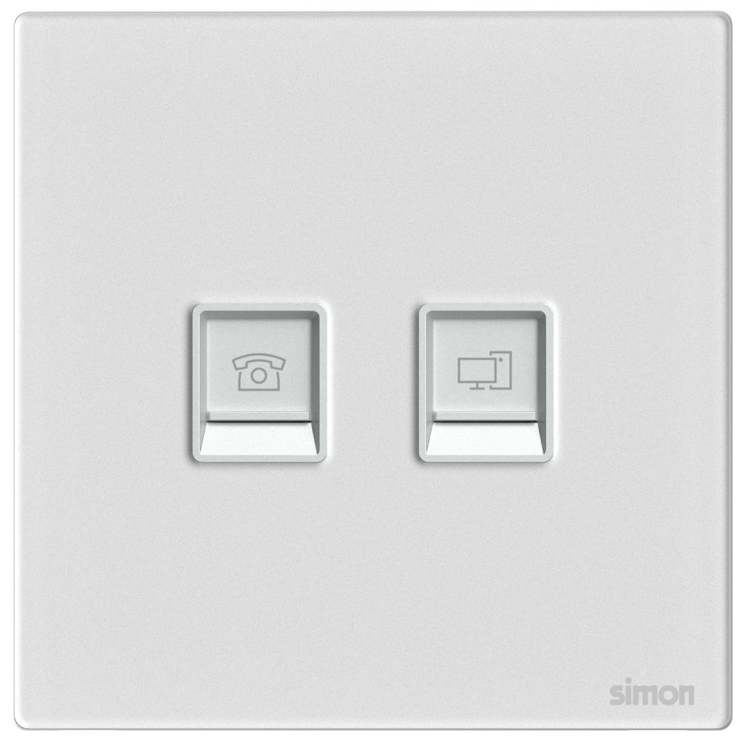 Telephone & Data Outlet Cat6 M7-Gem