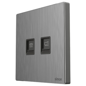 Telephone & Data Outlet Cat6 M7-Metal