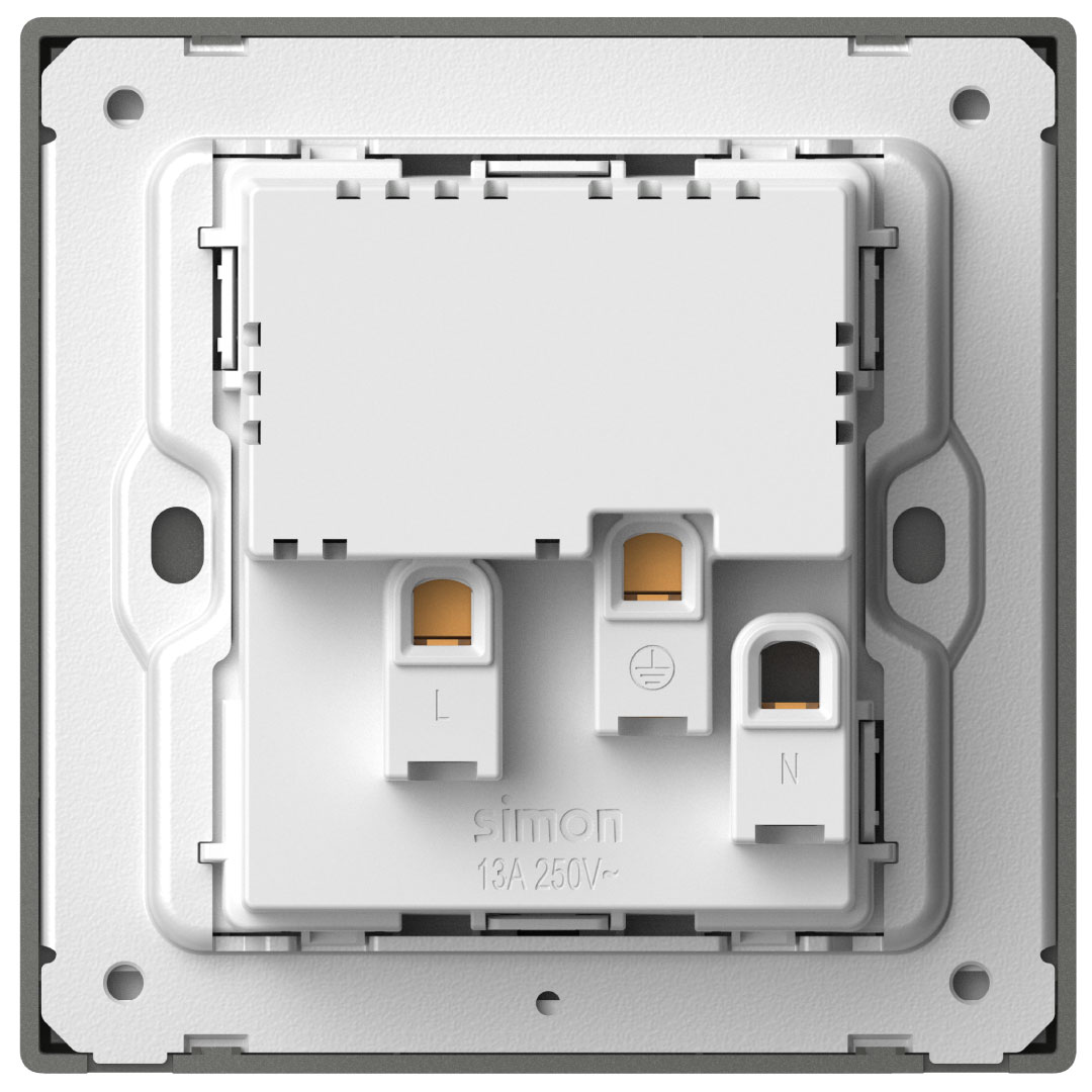 Simon 1G 2-Way Switch M7 Pc- Diamond Grey