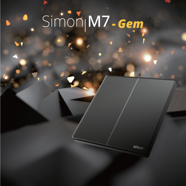 Simon M7 Series Switches and sockets Gem Series
