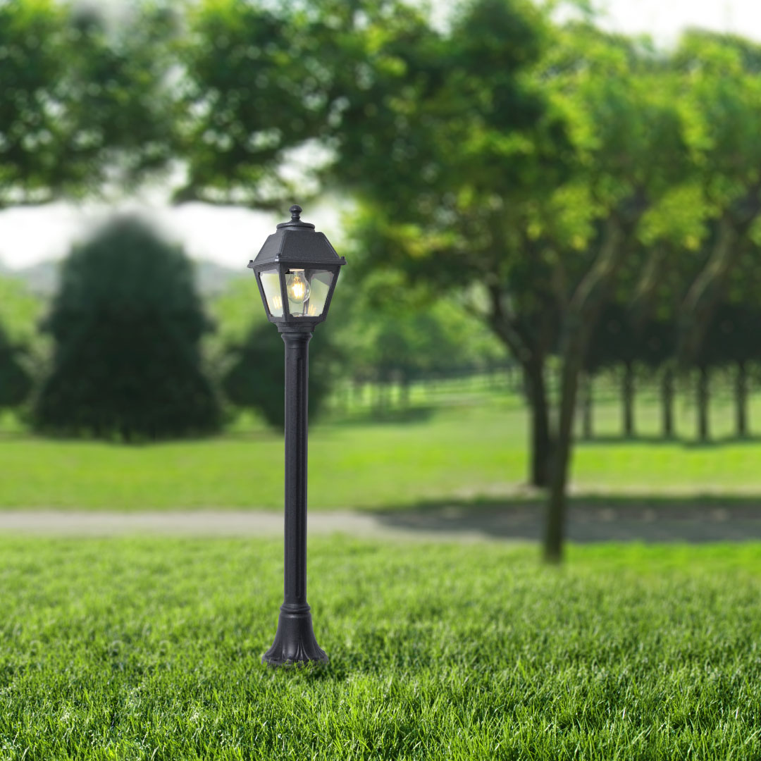 Mizar-mary_black-clear Mizar Mary Bollard Light