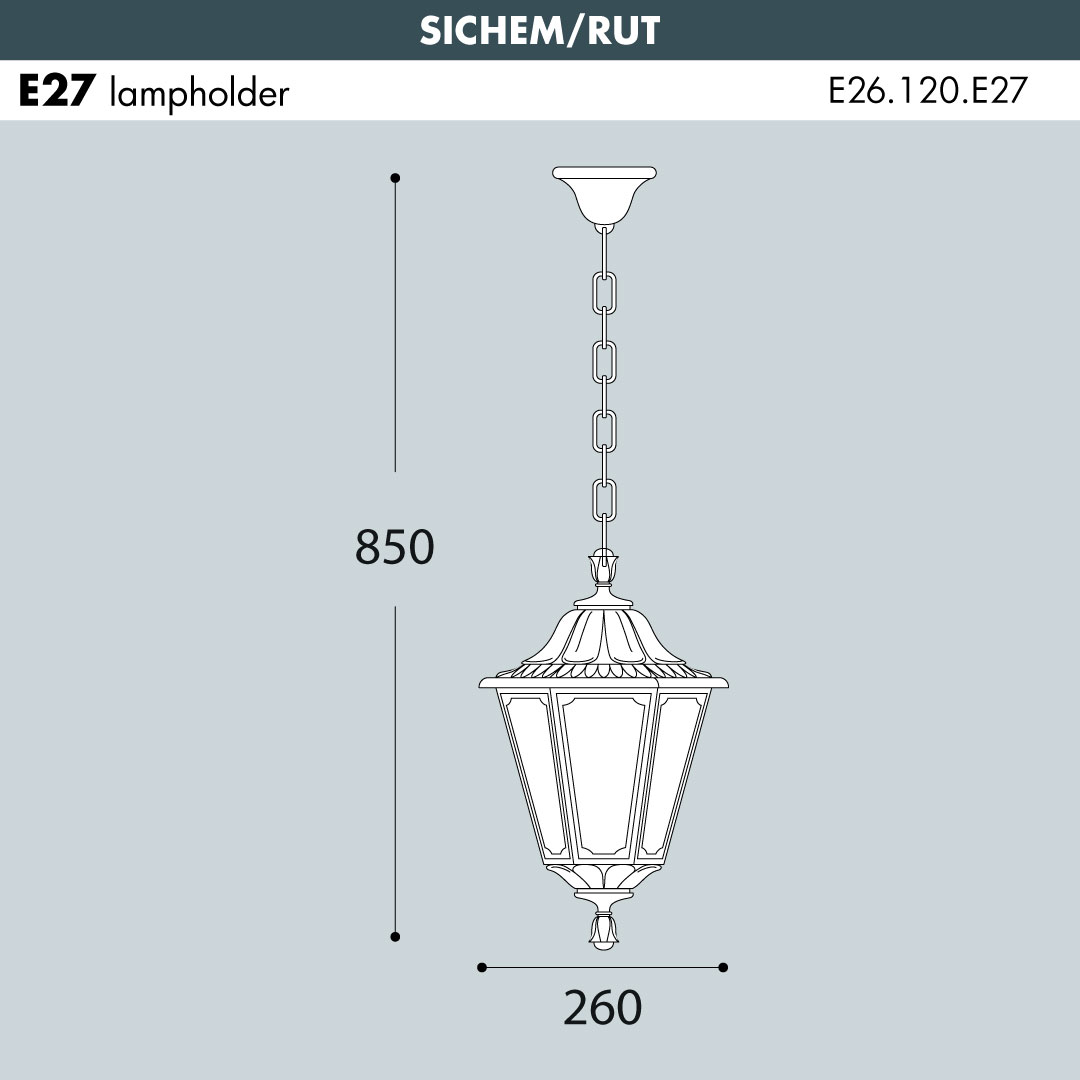 Fumagalli Sichem Rut Hanging Lantern Sizes