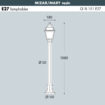 mizar-mary Mizar Mary Bollard Light Sizes