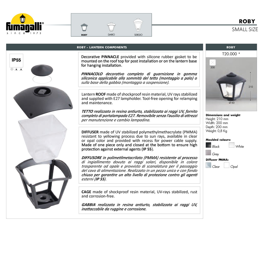 Disma-Roby Lantern